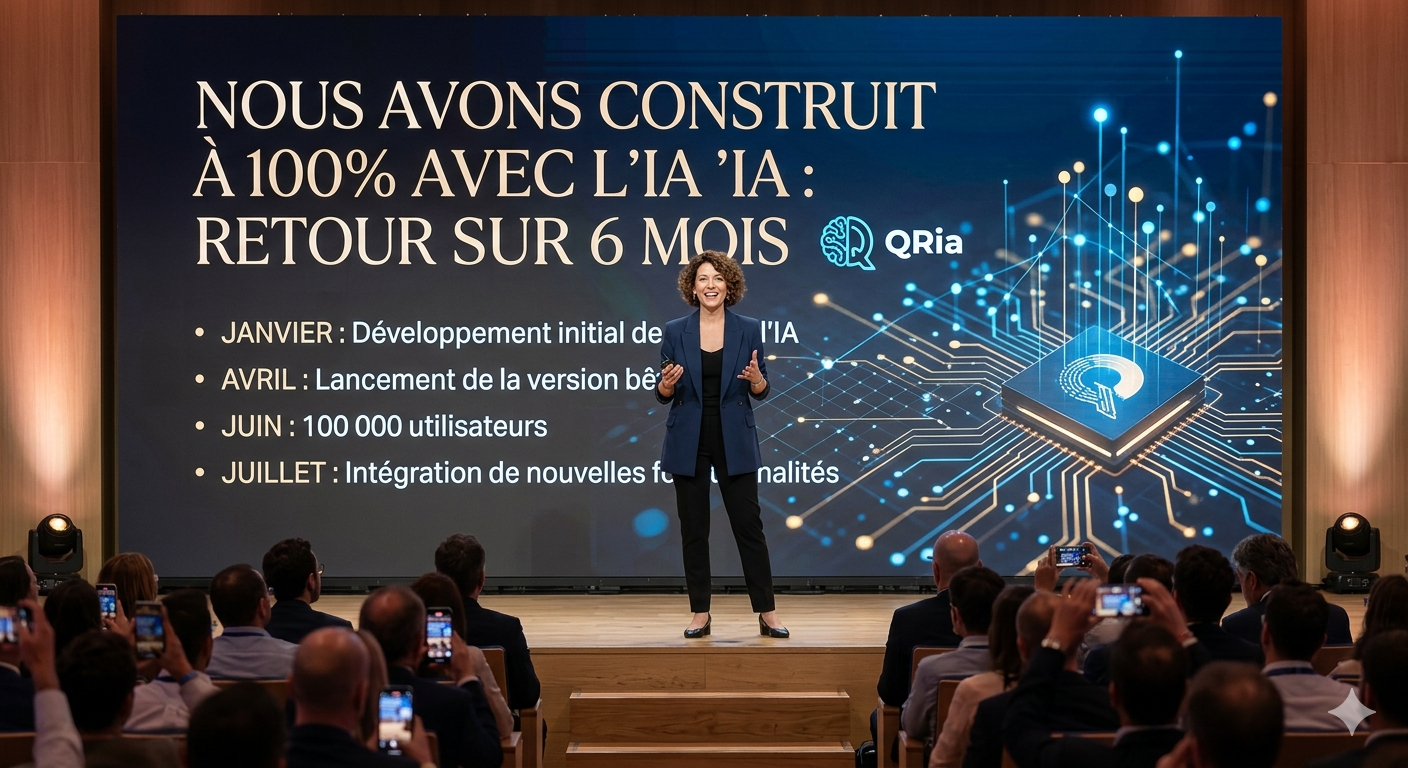 Nous avons construit QRia à 100% avec l&rsquo;IA : retour sur 6 mois